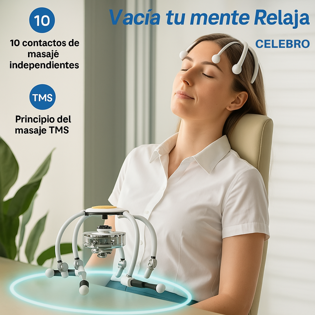 Masajeador inteligente para la cabeza
