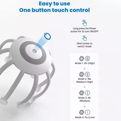 Masajeador inteligente para la cabeza