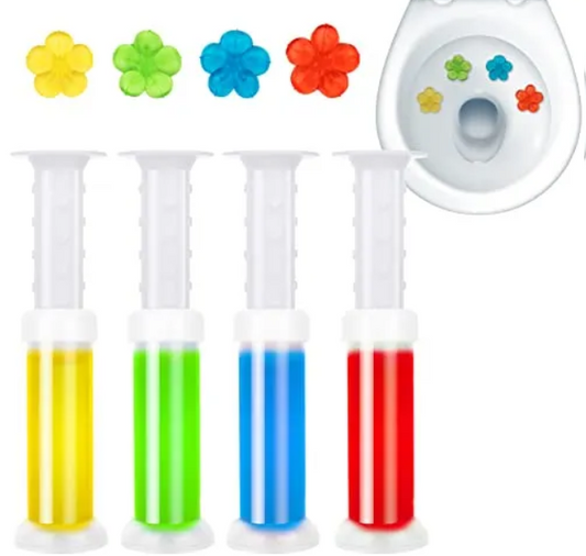 Limpiador de gel de flores