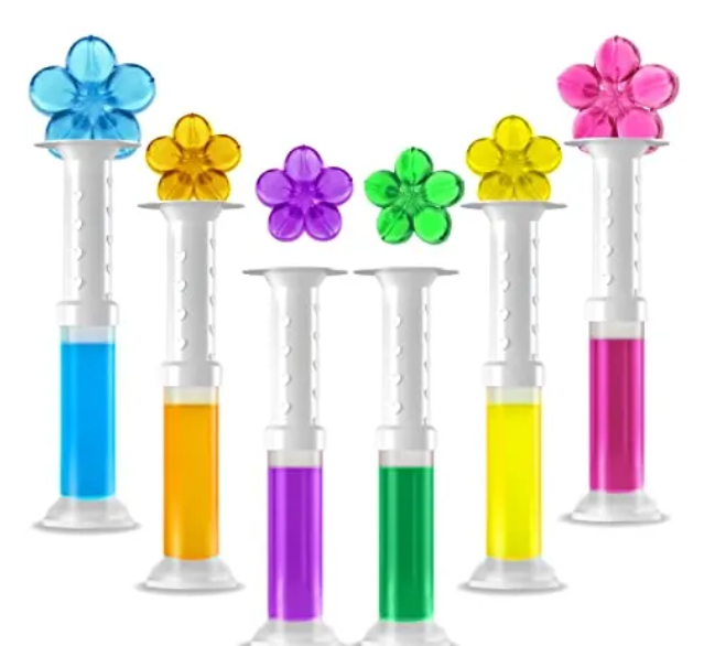 Limpiador de gel de flores